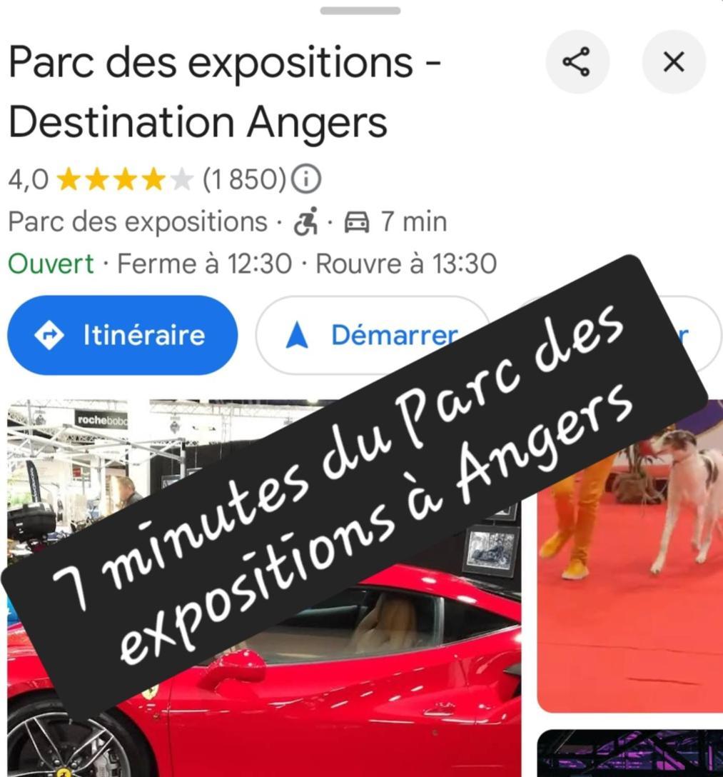 "Chez Lyly Et Juju" Piscine&Sauna Calme 3Chambres Angers Exterior photo