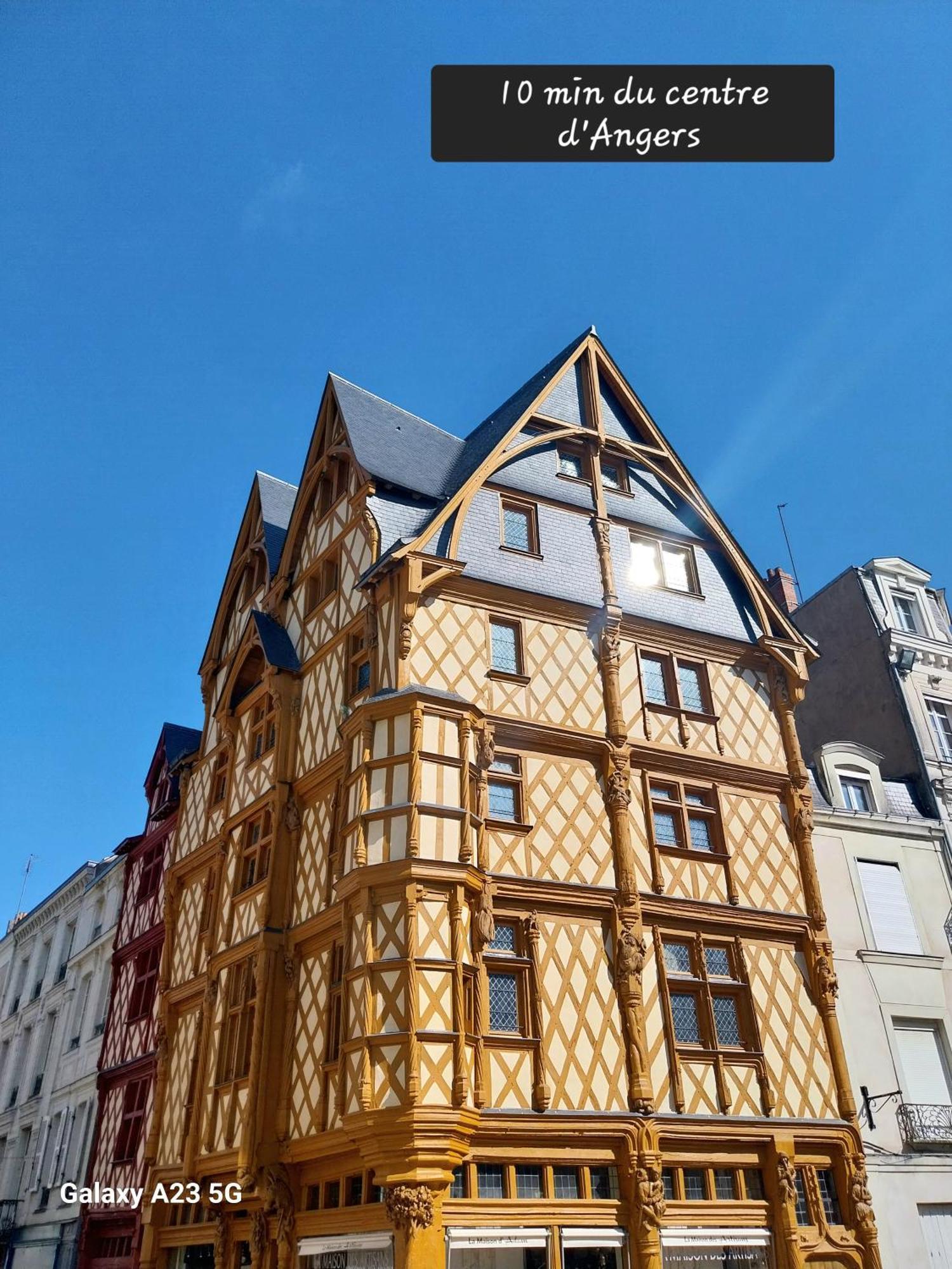 "Chez Lyly Et Juju" Piscine&Sauna Calme 3Chambres Angers Exterior photo